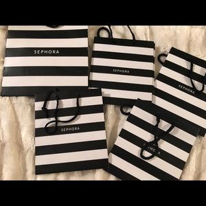 Sephora bags set of 5